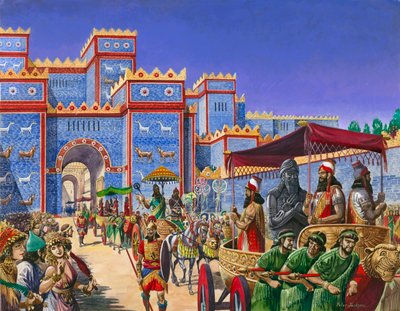 عيد رأس السنة في بابل بواسطة بيتر جاكسون