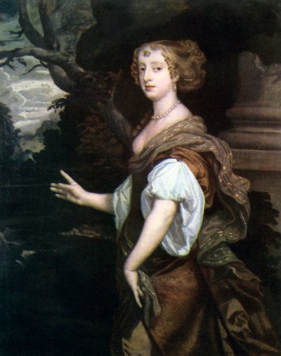 إليزابيث وريوزلي ، كونتيسة نورثمبرلاند ، c1670s بواسطة بيتر ليلي