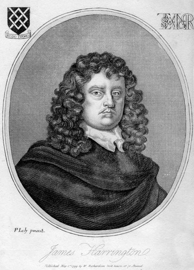 جيمس هارينجتون 1611-1677 ، المنظر السياسي الإنجليزي ، 1799. بواسطة بيتر ليلي