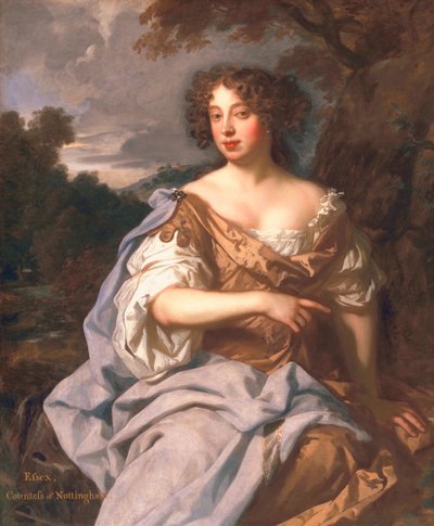 ليدي إسيكس فينش ، كونتيسة نوتنغهام لاحقًا ، c.1675 بواسطة بيتر ليلي