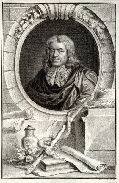 توماس سيدنهام ، منقوش بواسطة جاكوبس هوبراكن (1698-1780) المنشور في أمستردام ، 1746 بواسطة بيتر ليلي