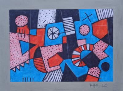 كارنيفال، 2020 (وسائط مختلطة) بواسطة بيتر مكلور