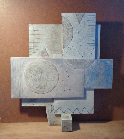 الأرض-الريح-النار، 2020 (منحوتة) بواسطة بيتر مكلور