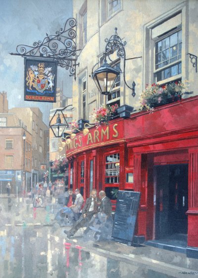 The Kings Arms ، Shepherd Market ، لندن (زيت على قماش) بواسطة بيتر ميللر