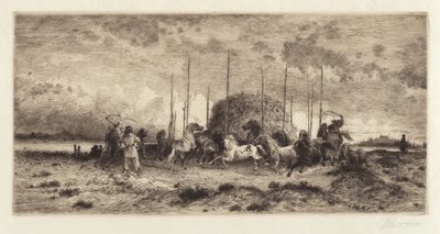 حصاد في سان خوان ، نيو مكسيكو بواسطة Peter Moran