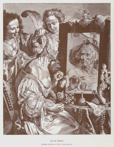المغناج القديم ، c1630 (ليثو) بواسطة بيتر بول (بعد) روبنز