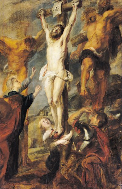 المسيح بين اللصوص ، 1635 بواسطة Peter Paul Rubens