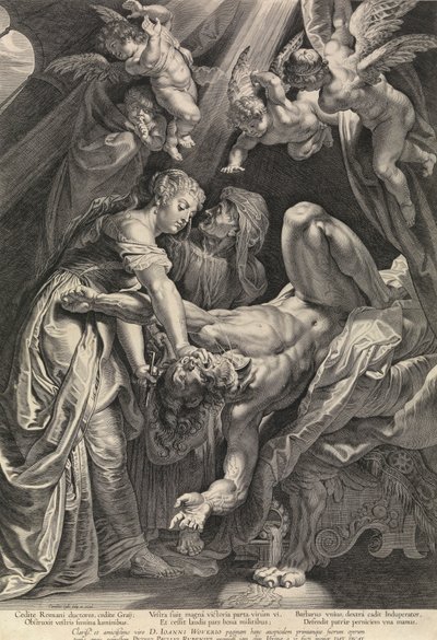 جوديث وهولوفرنيس (نقش) بواسطة بيتر بول روبنز