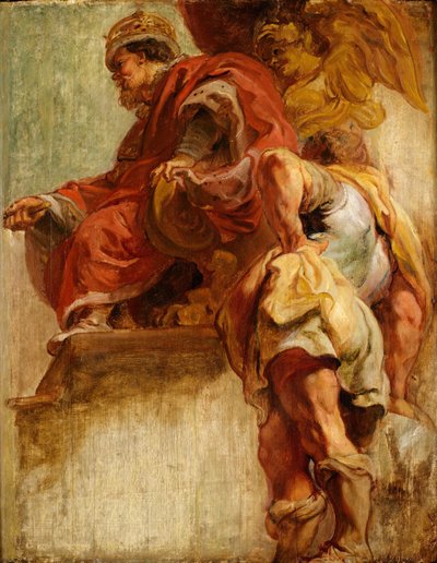 الملك جيمس الأول وحد إنجلترا واسكتلندا ، 1632-33. بواسطة بيتر بول روبنز