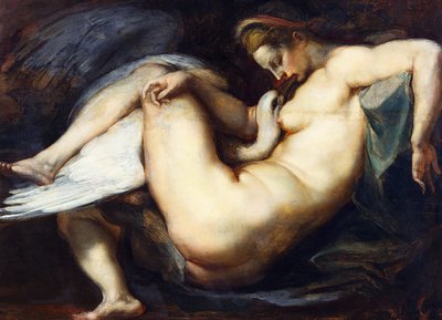 ليدا والبجعة ، 1598-1599 بواسطة بيتر بول روبنز
