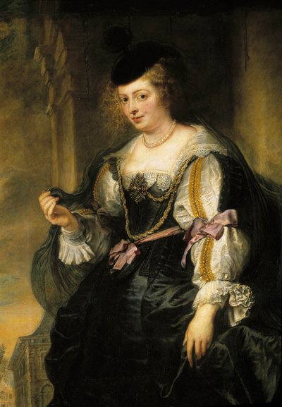 صورة هيلين فورمنت على العربة. هيلين فورمنت (1614-1673) ، الزوجة الثانية للرسام التفاصيل. رسم بيير بول (بيير بول) روبنز (أو بيتر بول أو بيتروس بولوس) (1577-1640) بواسطة بيتر بول روبنز