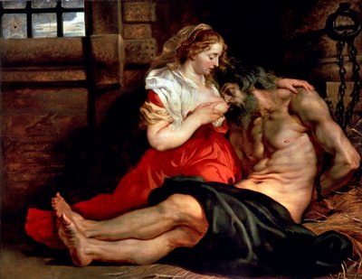 الروماني الخيرية ، c1612. بواسطة بيتر بول روبنز