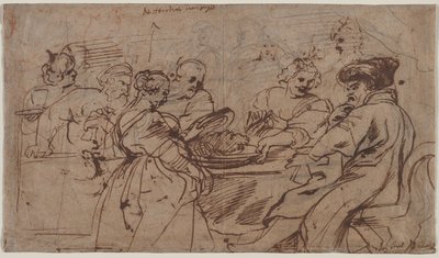 عيد هيرودس المستقيم تومريس مع رأس سايروس بالعكس ، ج. 1637-1638. بواسطة بيتر بول روبنز