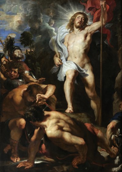 قيامة المسيح المركزية ، 1611-1612. بواسطة بيتر بول روبنز