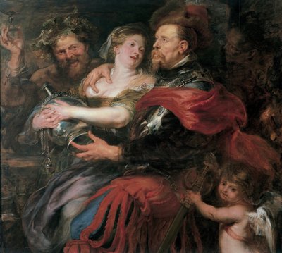 فينوس والمريخ ، 1632-1636 بواسطة بيتر بول روبنز