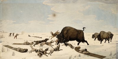 الجاموس هانت ، 1822-1824 بواسطة بيتر رنديسباخر