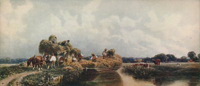 القناة الرومانية ، لينكولنشاير ، c1840 ، c1915 بواسطة بيتر دي وينت