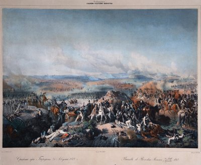 الحرب النابليونية - الحملة الروسية عام 1812: معركة بورودينو (أو معركة موسكفا) بين فرنسا وروسيا ، ٧ سبتمبر ١٨١٢ (معركة بورودينو في ٢٦ أغسطس بواسطة بيتر فون هيس