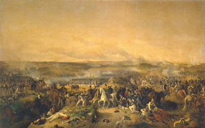 معركة بورودينو في 26 أغسطس 1812 ، 1843 بواسطة بيتر فون هيس