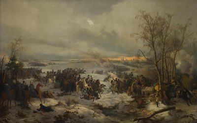 معركة كراسنوي كراسني في 17 نوفمبر 1812 ، 1849 بواسطة بيتر فون هيس