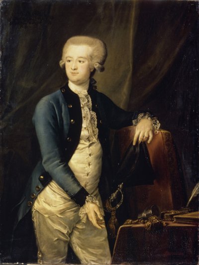 صورة للبارون بيوتر فيودوروفيتش مالتتز 1753-1826 ، 1785 بواسطة بترو سيميونوفيتش دروزدين