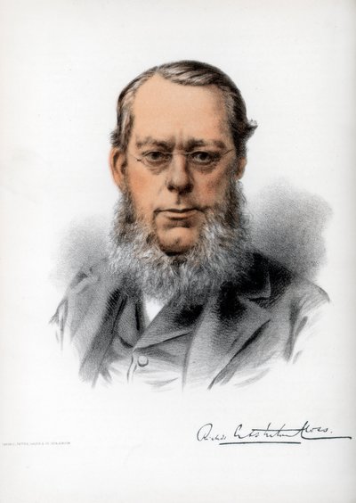 ريتشارد أشتون كروس ، 1st Viscount Cross ، رجل دولة بريطاني ، c1890. بواسطة بيتر وجالبان كاسيل