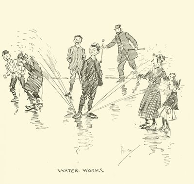 رسم توضيحي لـ Phil Mays Gutter-Snipes بواسطة فيل ماي