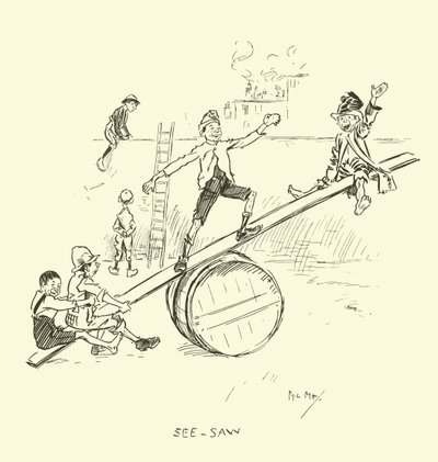 رسم توضيحي لـ Phil Mays Gutter-Snipes بواسطة فيل ماي