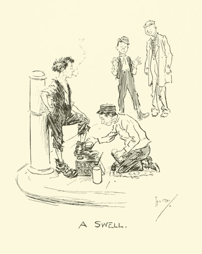 رسم توضيحي لـ Phil Mays Gutter-Snipes بواسطة فيل ماي