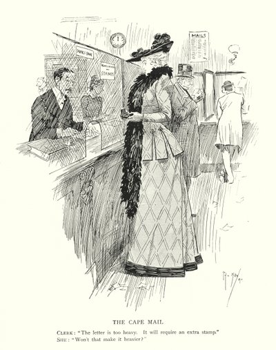 The Cape Mail (litho) بواسطة فيل ماي
