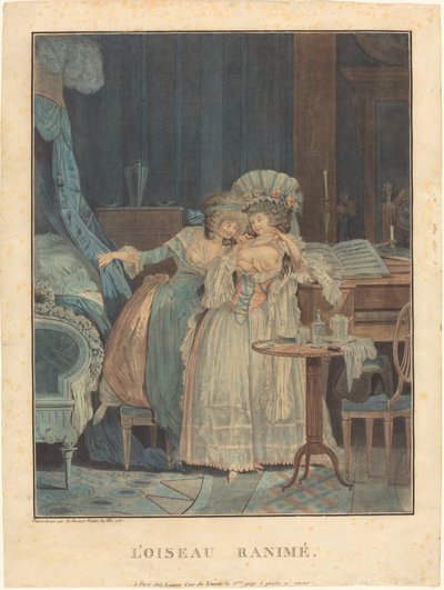 إحياء الطائر بواسطة Philibert Louis Debucourt