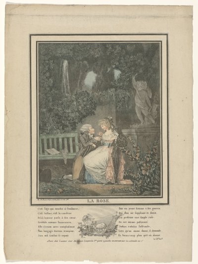 الوردة 1788 بواسطة فيليبيرت لويس ديبوكورت