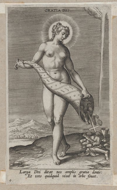 نعمة الله ، من بروزوبوغرافيا ، كاليفورنيا. 1585-90. ، كاليفورنيا. 1585-90. بواسطة فيليب جالي