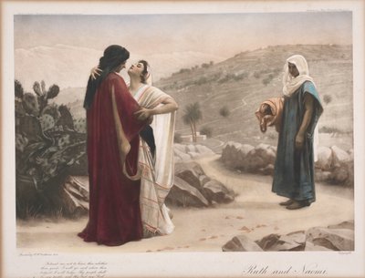 راعوث ونعمي بواسطة Philip Hermogenes Calderon