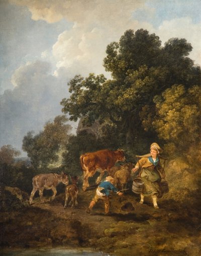 ميلكميد ، 1800. بواسطة فيليب جيمس دو لوثيربورغ