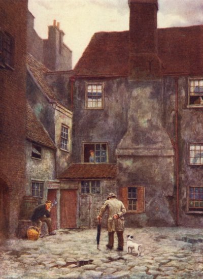 Back of Queens Head Inn ، ساوثوارك ، 1884 بواسطة فيليب نورمان