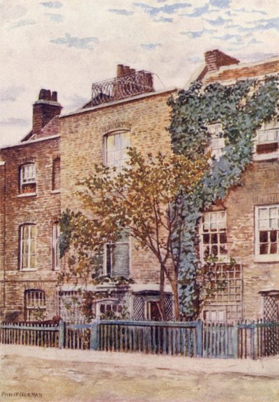 Turners House ، Cheyne Walk ، Chelsea ، 1887 بواسطة فيليب نورمان