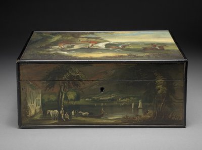 صندوق الرسائل العتيقة تم تحويله إلى مرطب ، c.1840 بواسطة فيليب ريناجل