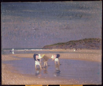 بولوني ساندز، رمال بولوني، صيد الجمبري للأطفال بواسطة فيليب ويلسون ستير