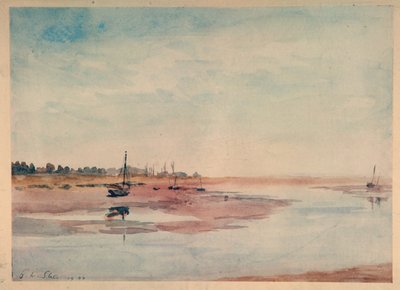 قوارب الصيد التي تقطعت بهم السبل ، مالدون بواسطة Philip Wilson Steer