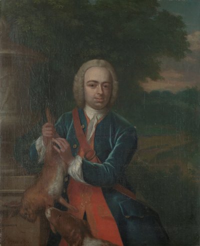 Adriaen Caspar Parduyn (1718-47) ، مستشار وعضو مجلس محلي من Middelburg ، ابن Caspar Adriaen Parduyn و Maria Van Citters بواسطة فيليب فان ديك