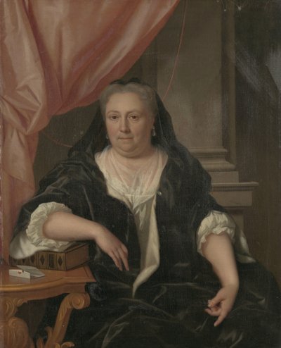 صورة ماريا فان سيترز (1684-1752) ، زوجة كاسبار أدريان باردوين بواسطة فيليب فان ديك