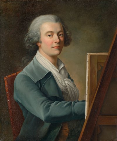 بورتريه ذاتي ، ج. 1785. بواسطة فيليب فريدريش هيتش