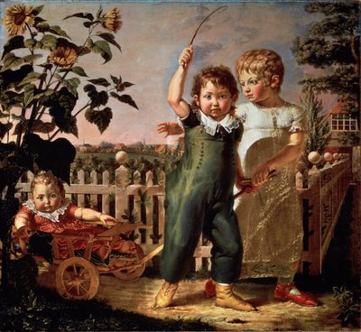 صورة للأطفال هولسينبيك لوحة لفيليب أوتو رونج (1777-1810) 1805 صن. 130،5x140،5 سم هامبورغ ، Kunsthalle بواسطة فيليب أوتو رونج