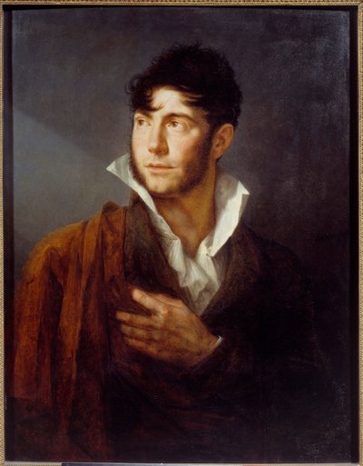 لوحة بورتريه ذاتية لفيليب أوغست هينيكين (1762-1833) في القرن التاسع عشر ، متحف كاين للفنون الجميلة بواسطة فيليب أوغست هينكين