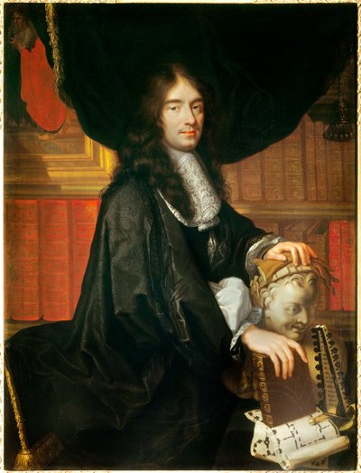 صورة للكاتب الفرنسي تشارلز بيرولت (1628-1703) لوحة فيليب لاليمانت (1636-1716) 1672 صن. 1،3x1 م. بواسطة فيليب Lallemant