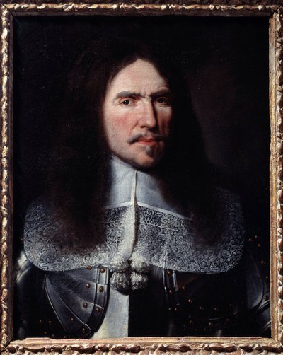 صورة هنري دو لا تور دي أوفيرني ، Viscount de Turenne ، مارشال فرنسا (1611-1675). الرسم بعد فيليب دي شامبين (1602-1674) من القرن السابع عشر. 0.6x0.48 م باريس ، متحف كارنافالي - صورة هنري دي لا تور دي أوفيرني ، فيسكونت دي توري بواسطة فيليب دي (بعد) شامبين