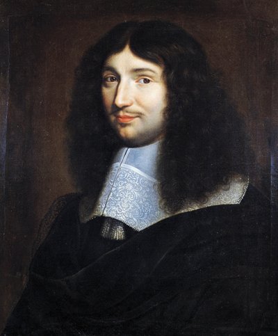 Portrait of man, presumably Jean Baptiste Colbert (1619-1683), painted by Philippe de Champaigne (1602-1674) بواسطة فيليب دي شامبين