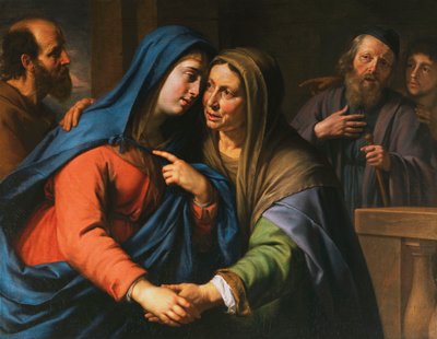 الزيارة ، ج .1643 بواسطة فيليب دي شامبين