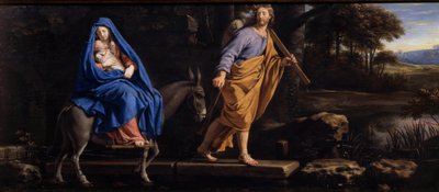 الرحلة في مصر لوحة لفيليب شامبين (1602-1674) 1656 سينليس ، متحف الفن والآثار بواسطة فيليب دي شامبين